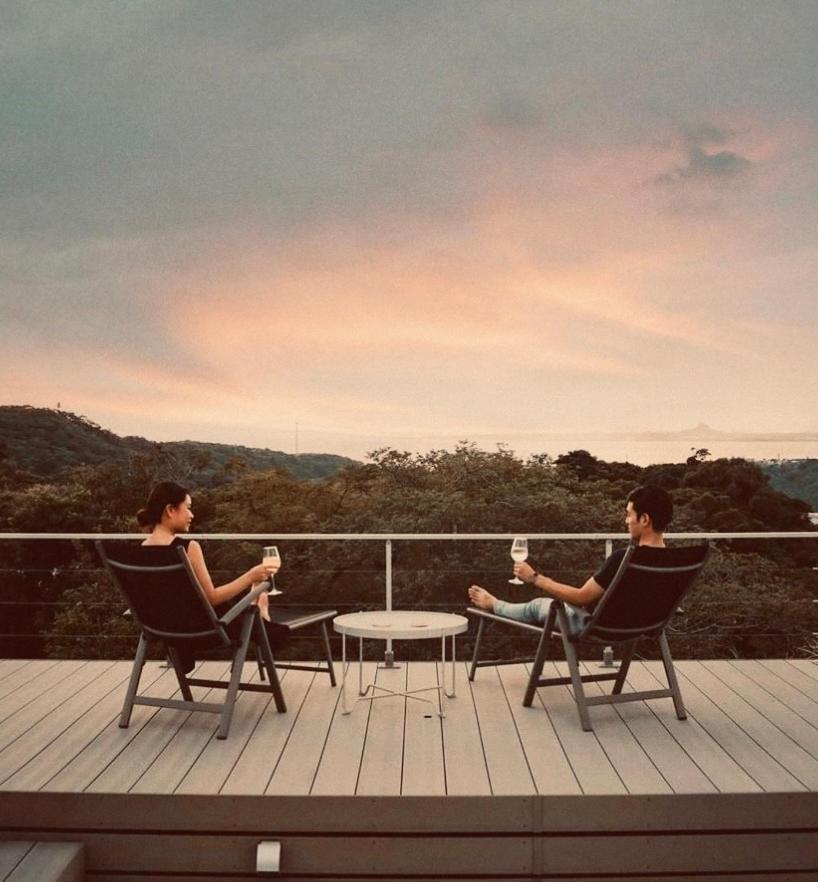 Motobu Terrace Villa ภายนอก รูปภาพ